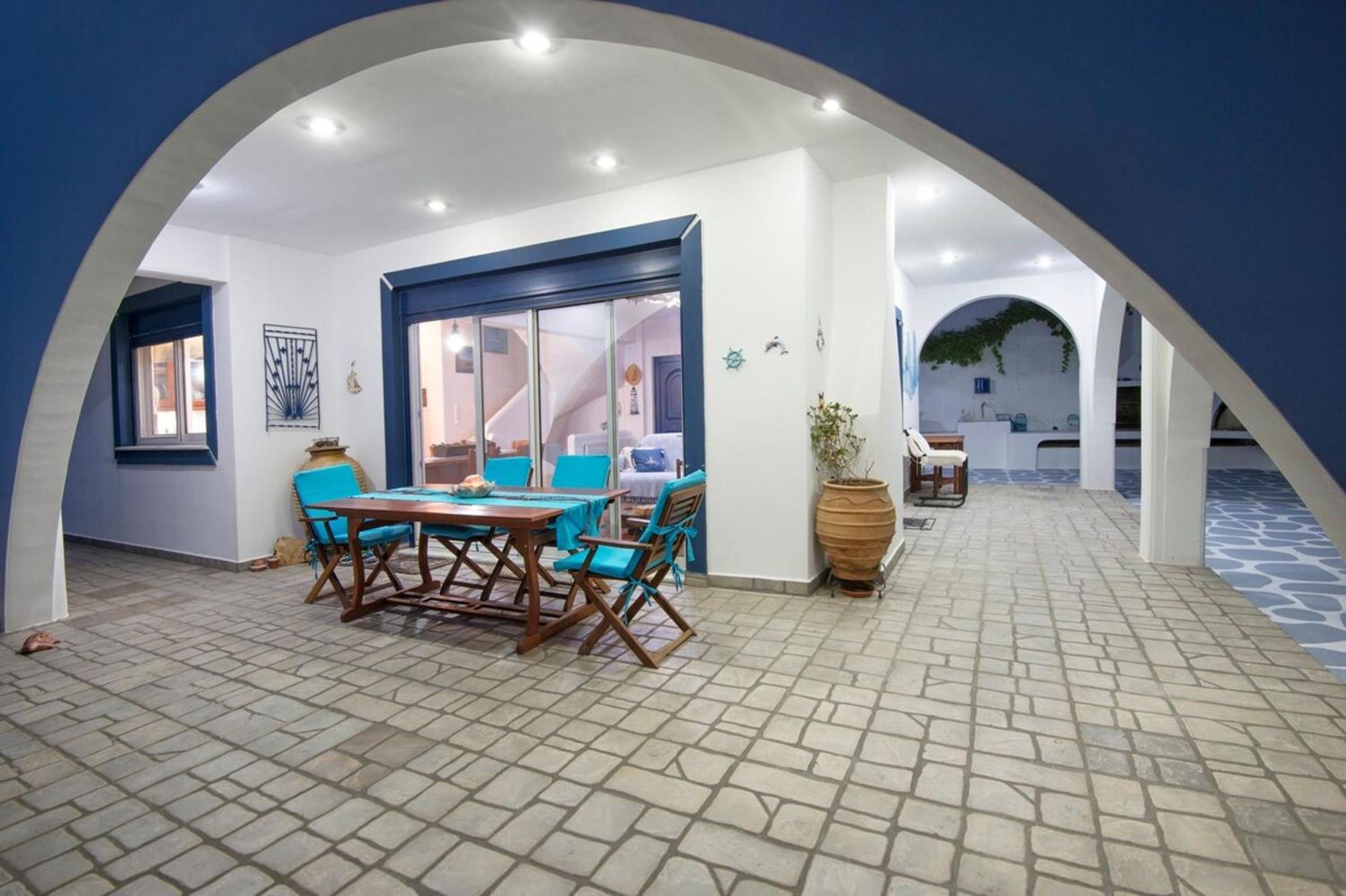 Blue Dream Seaside Villa With Superb Sea Views Kymi Ngoại thất bức ảnh