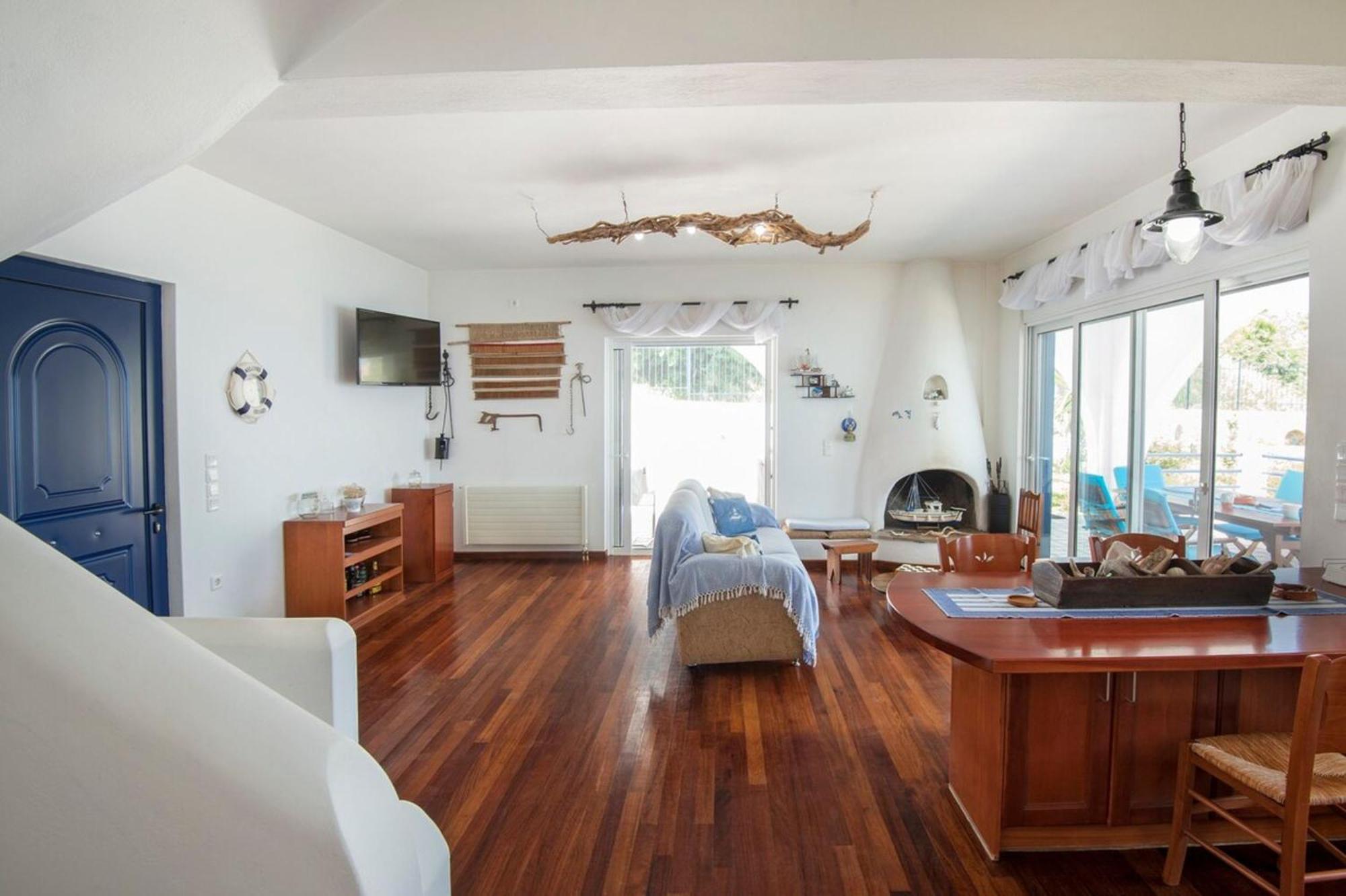 Blue Dream Seaside Villa With Superb Sea Views Kymi Ngoại thất bức ảnh