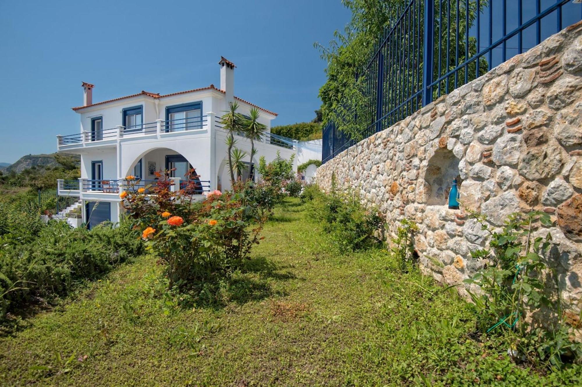Blue Dream Seaside Villa With Superb Sea Views Kymi Ngoại thất bức ảnh
